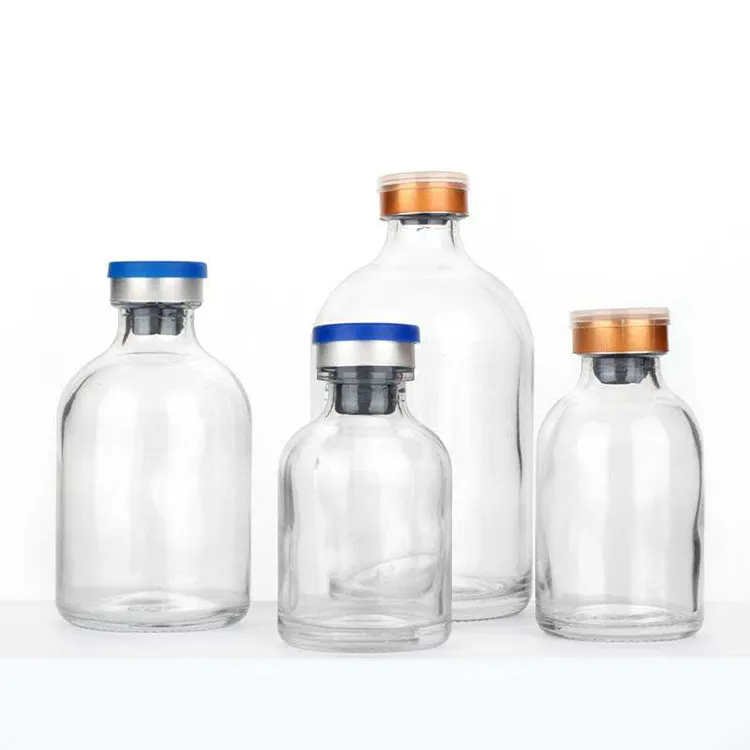 Clear Medicine Bottle